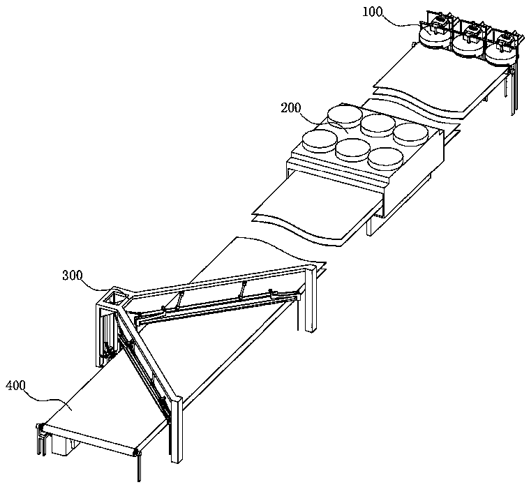 Traditional Chinese medicine raw material dicing device capable of reducing breakage rate