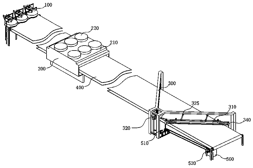 Traditional Chinese medicine raw material dicing device capable of reducing breakage rate