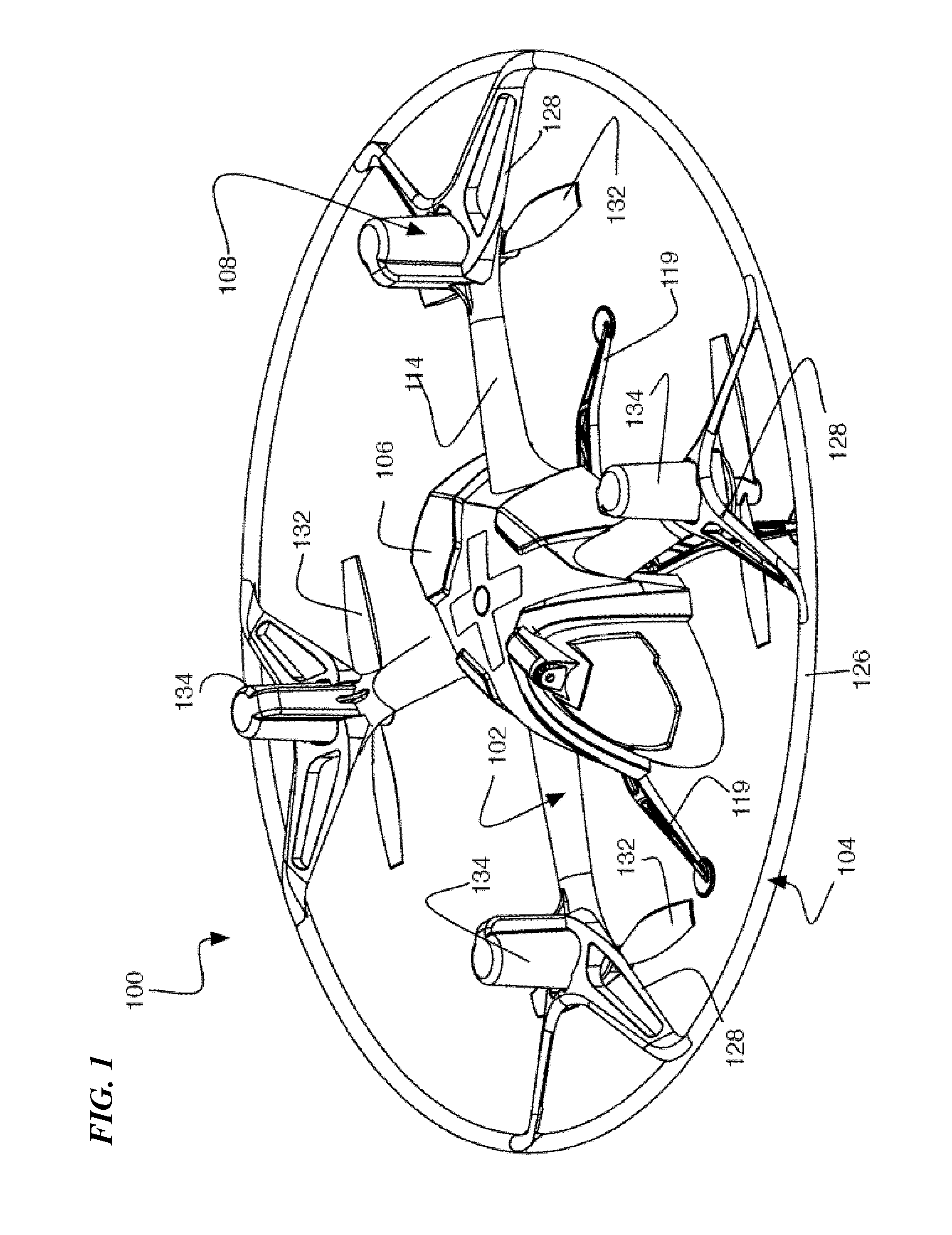 Remote-control flying copter and method