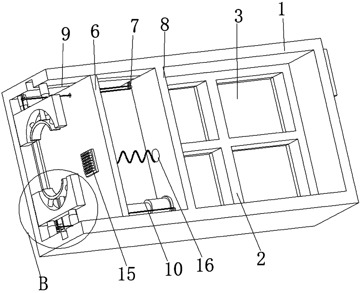 New energy automobile charging protection device