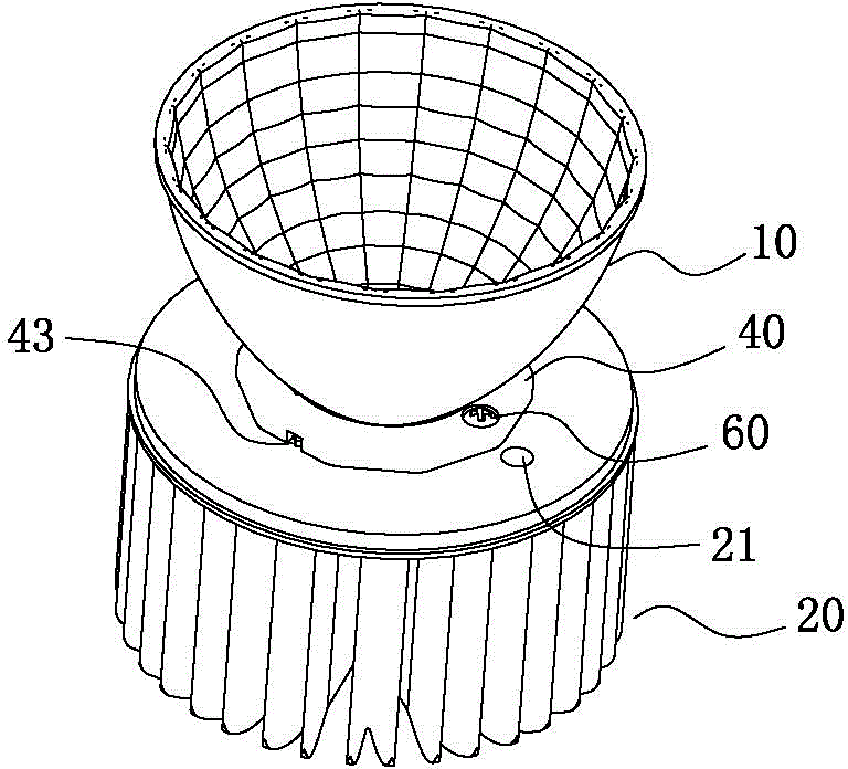 Welded type COB (chip on board)-LED light source module