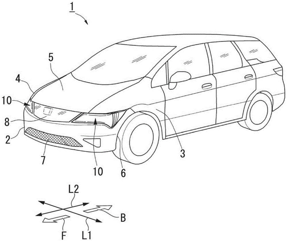 Vehicle direction indicator light