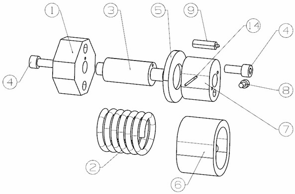 Punch with pressing device