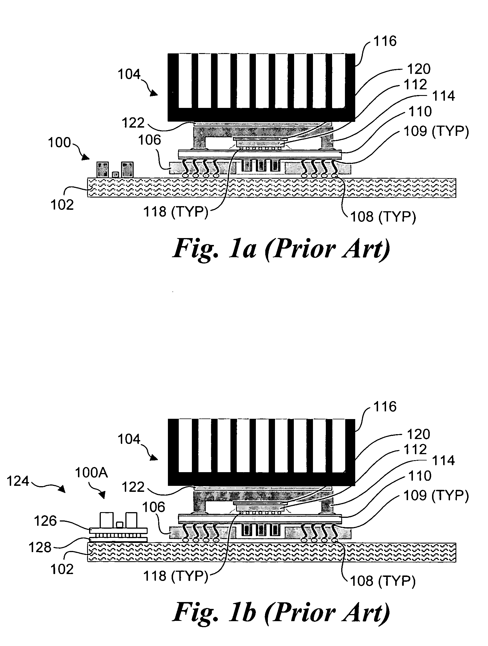 Detachable on package voltage regulation module