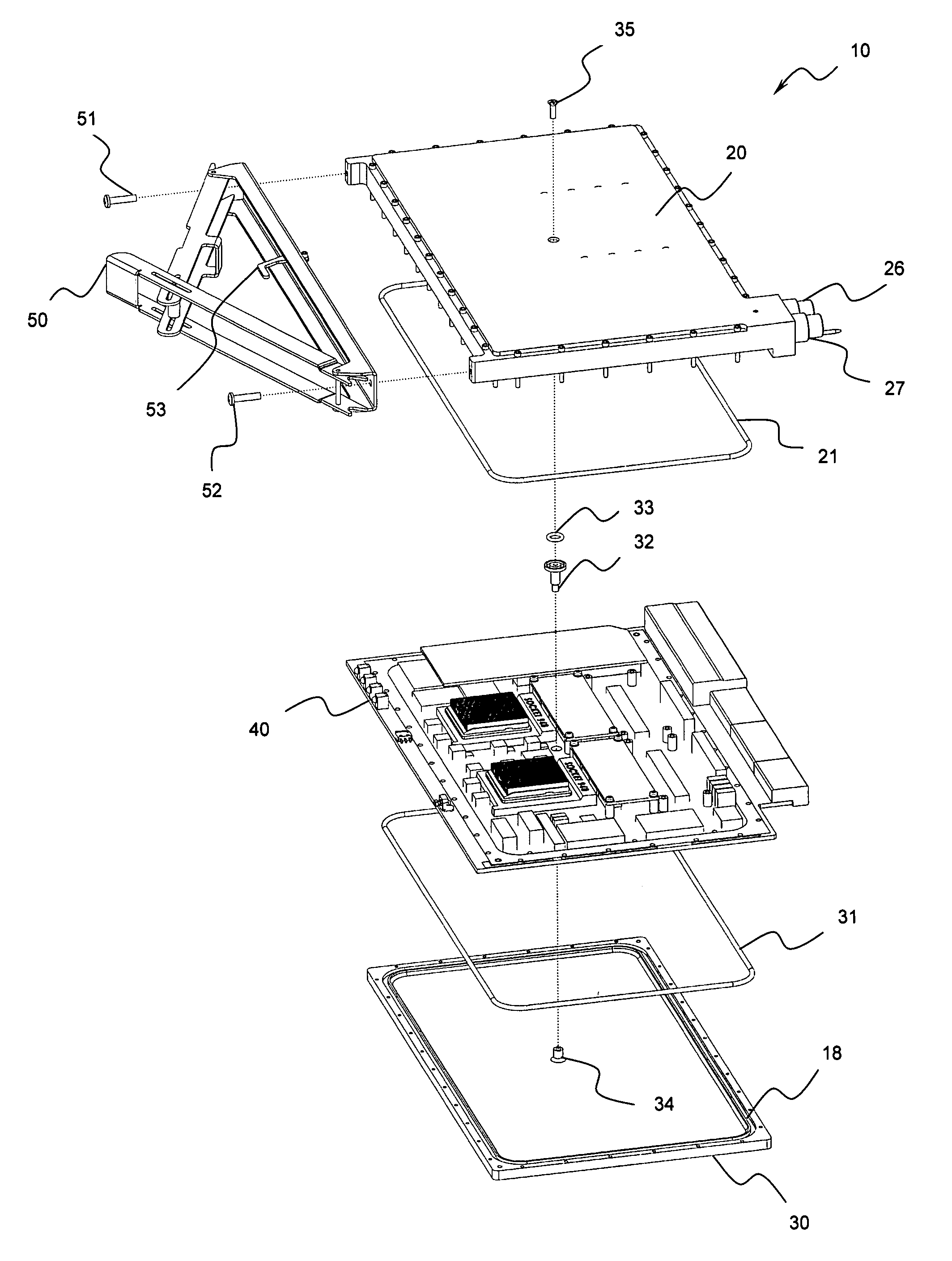 Hybrid clamshell blade system