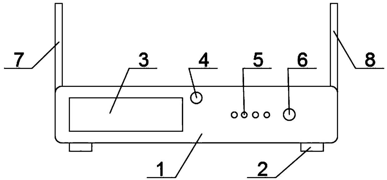 Three-network integrated set top box