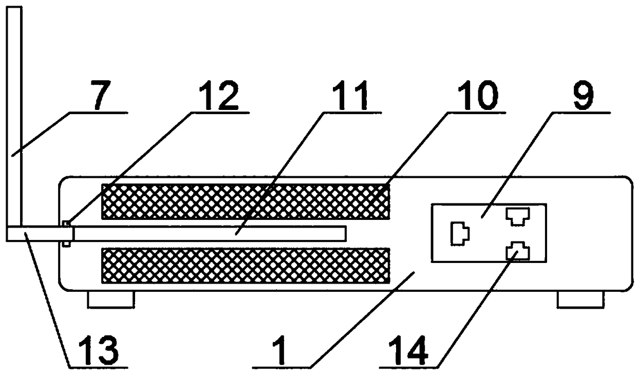 Three-network integrated set top box