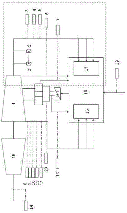 Method for controlling air volume of air blower