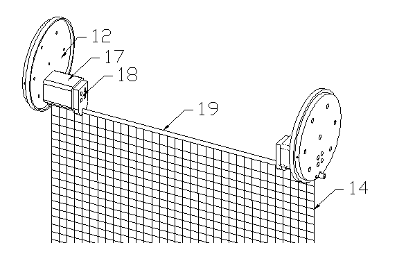 FISHFARM float section experiment model