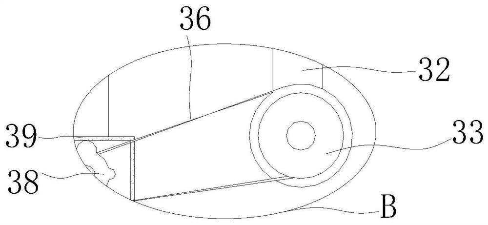 A high-efficiency hair sticking device for garment production and processing