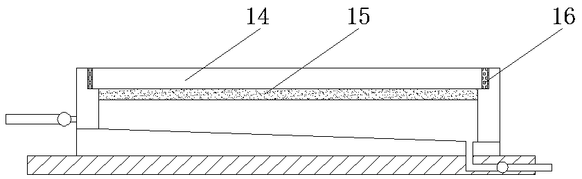 Base plate device used for printing circuit board plug holes