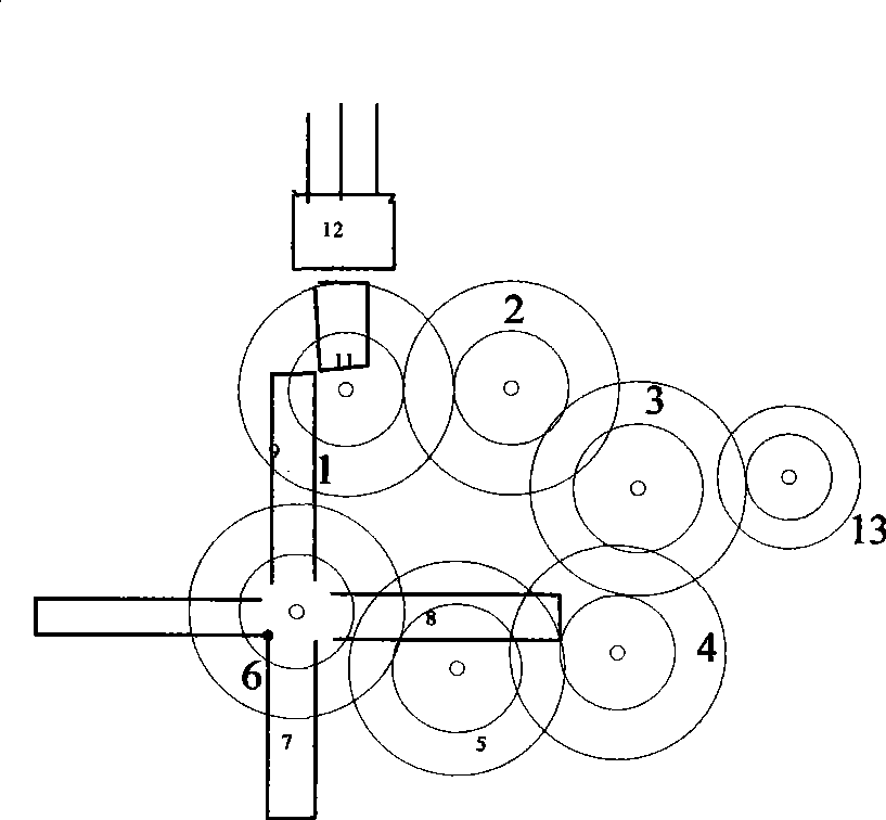 Intelligent tap water meter of self-power supply automatic meter reading capable of remotely cutting off water