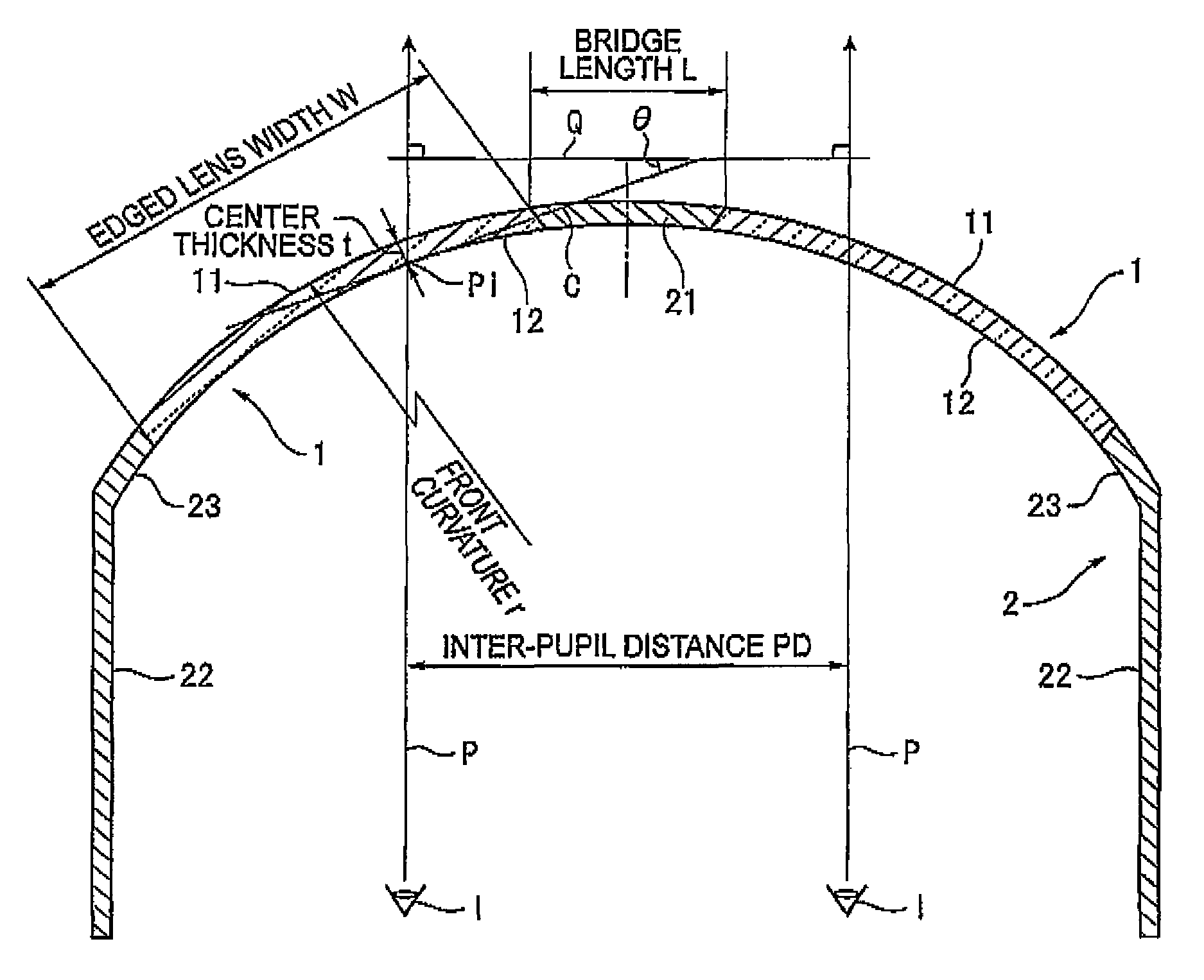 Method for designing spectacle lens, and spectacles