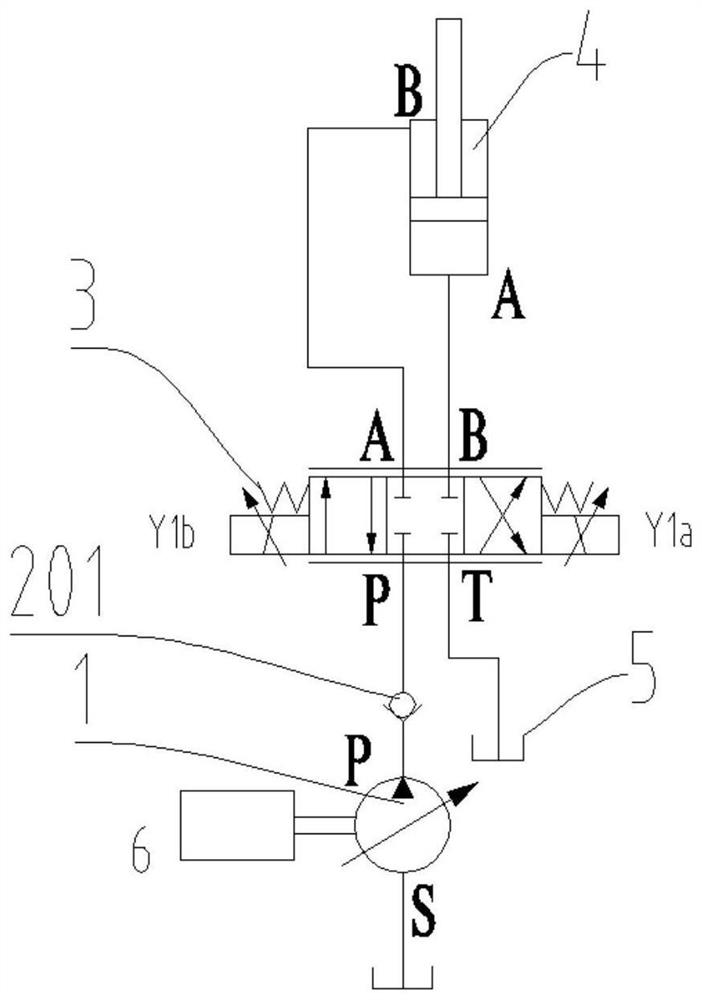 Excavator movable arm series connection type hybrid power system based on double fly wheels