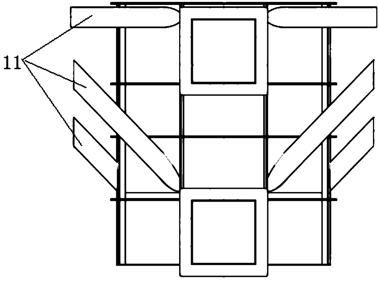 Dual-furnace-chamber garbage treatment device