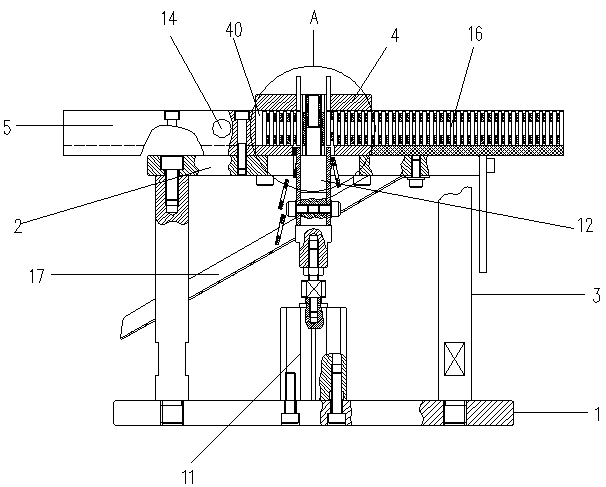 An automatic exporting device for multi-directional magnetic steel sheets