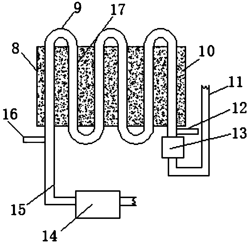 Energy-saving condensation box