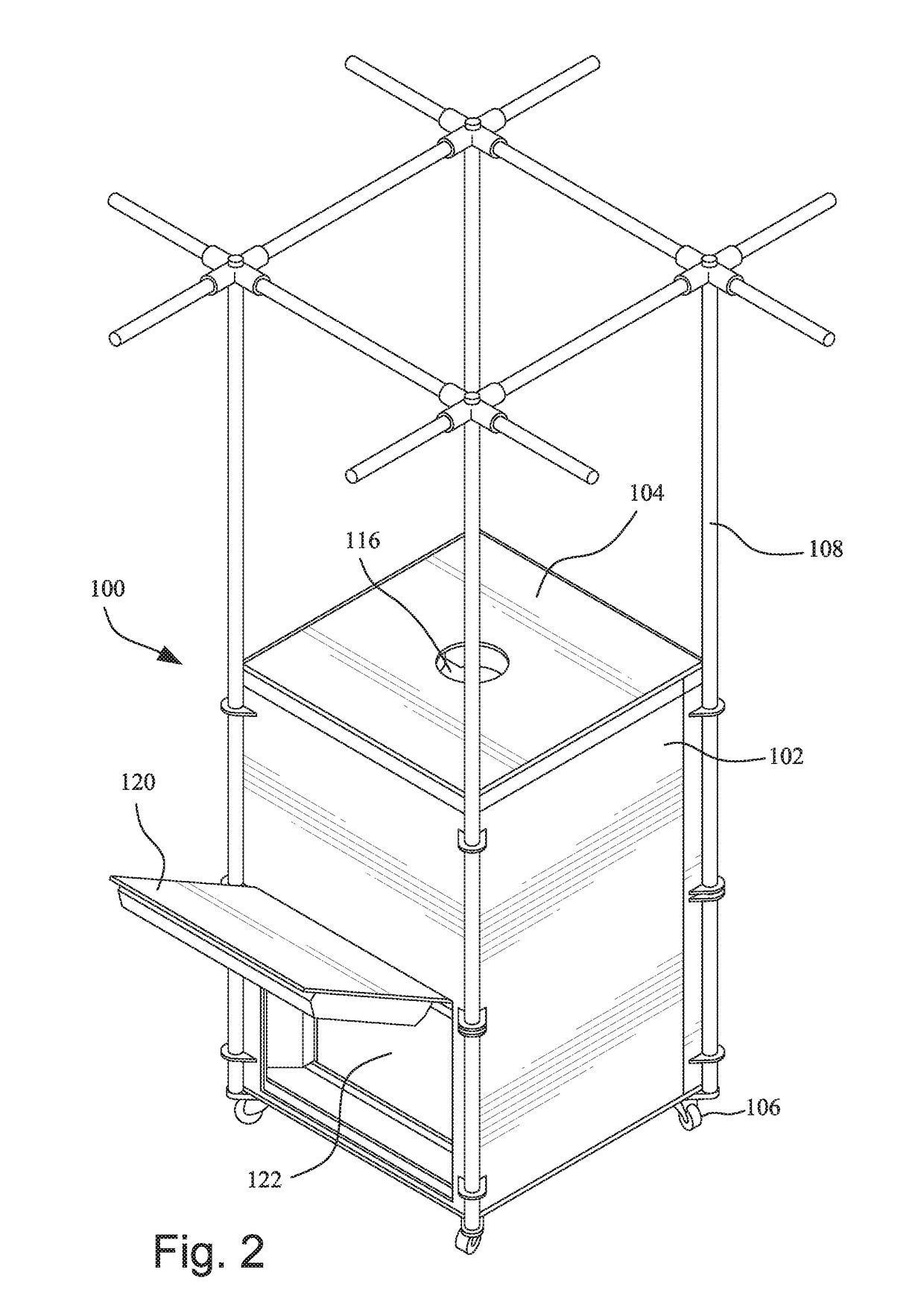 Device for promoting root function in industrial farming