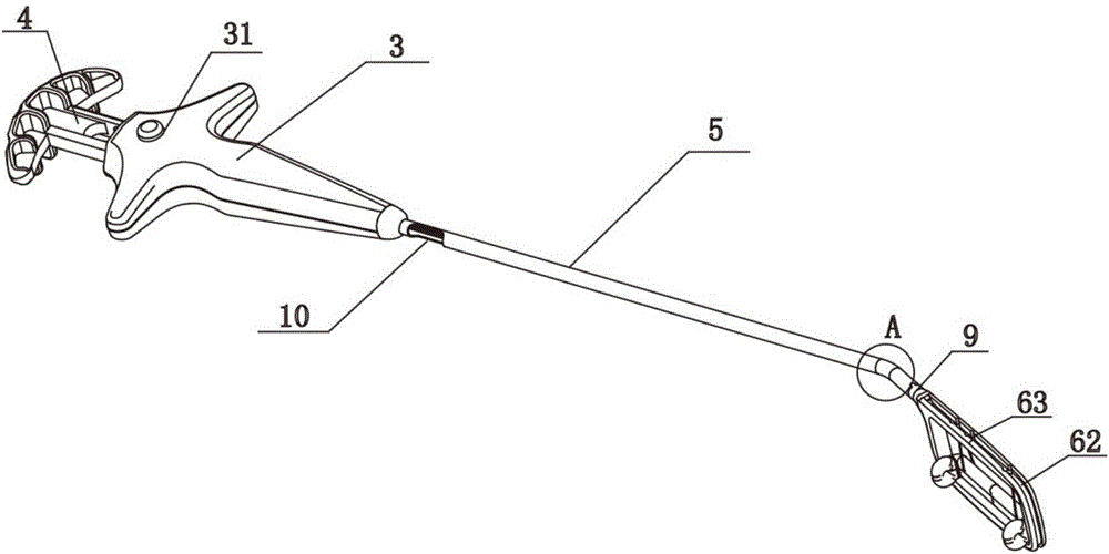 Auricle clamp conveying system