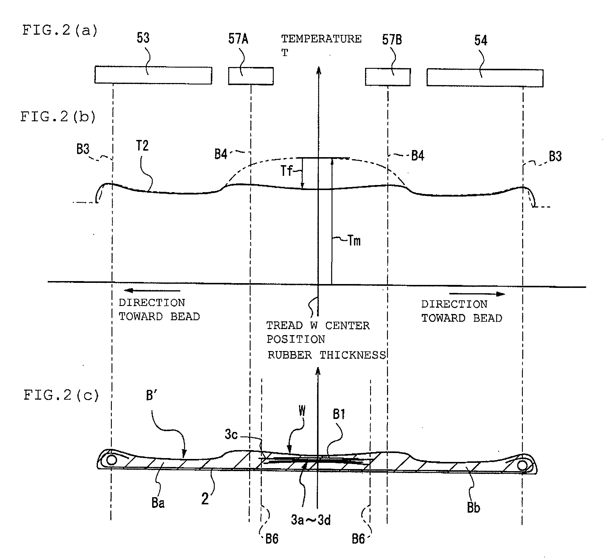 Method for manufacturing base tire, curing machine, and base tire