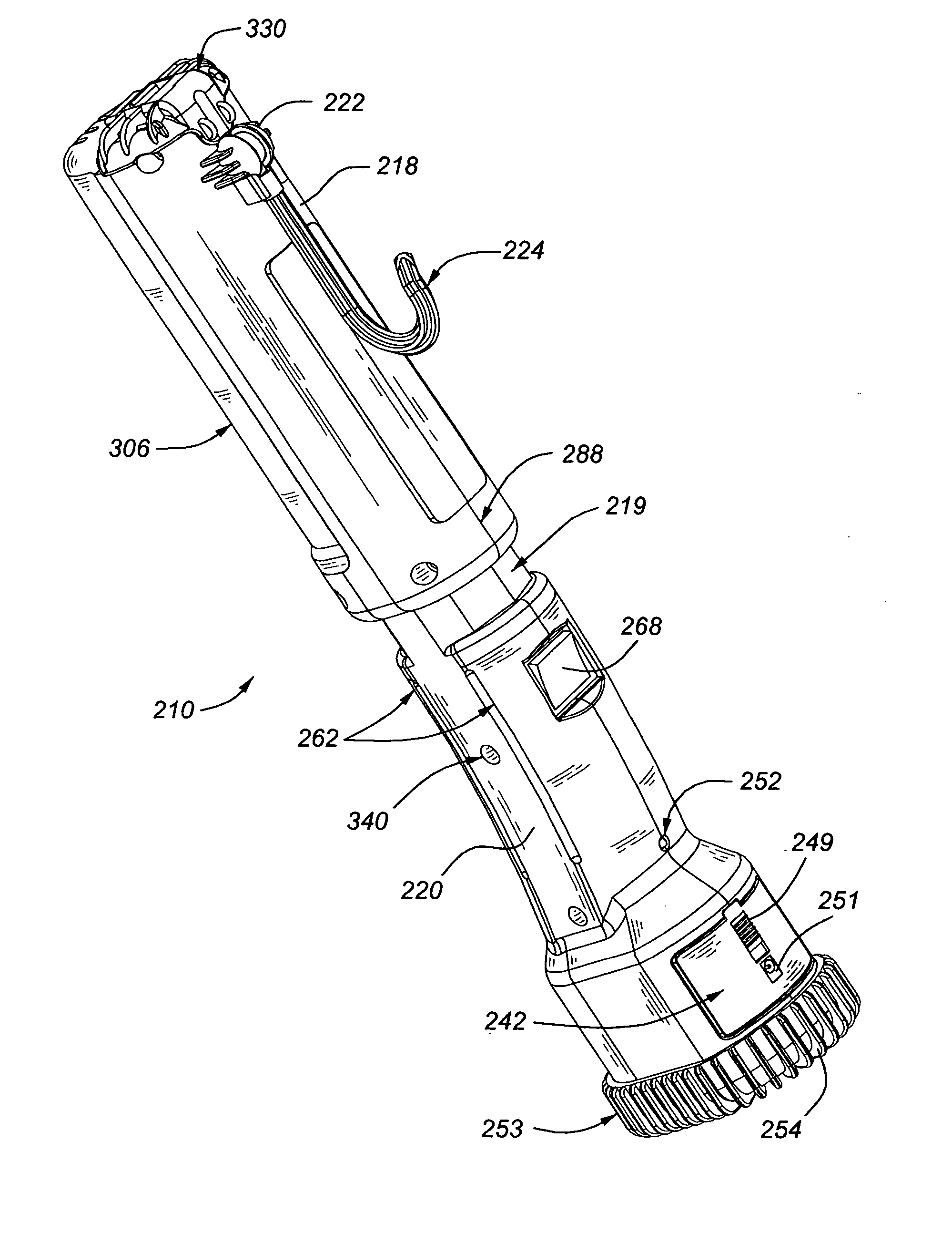 Rechargeable fluorescent utility light