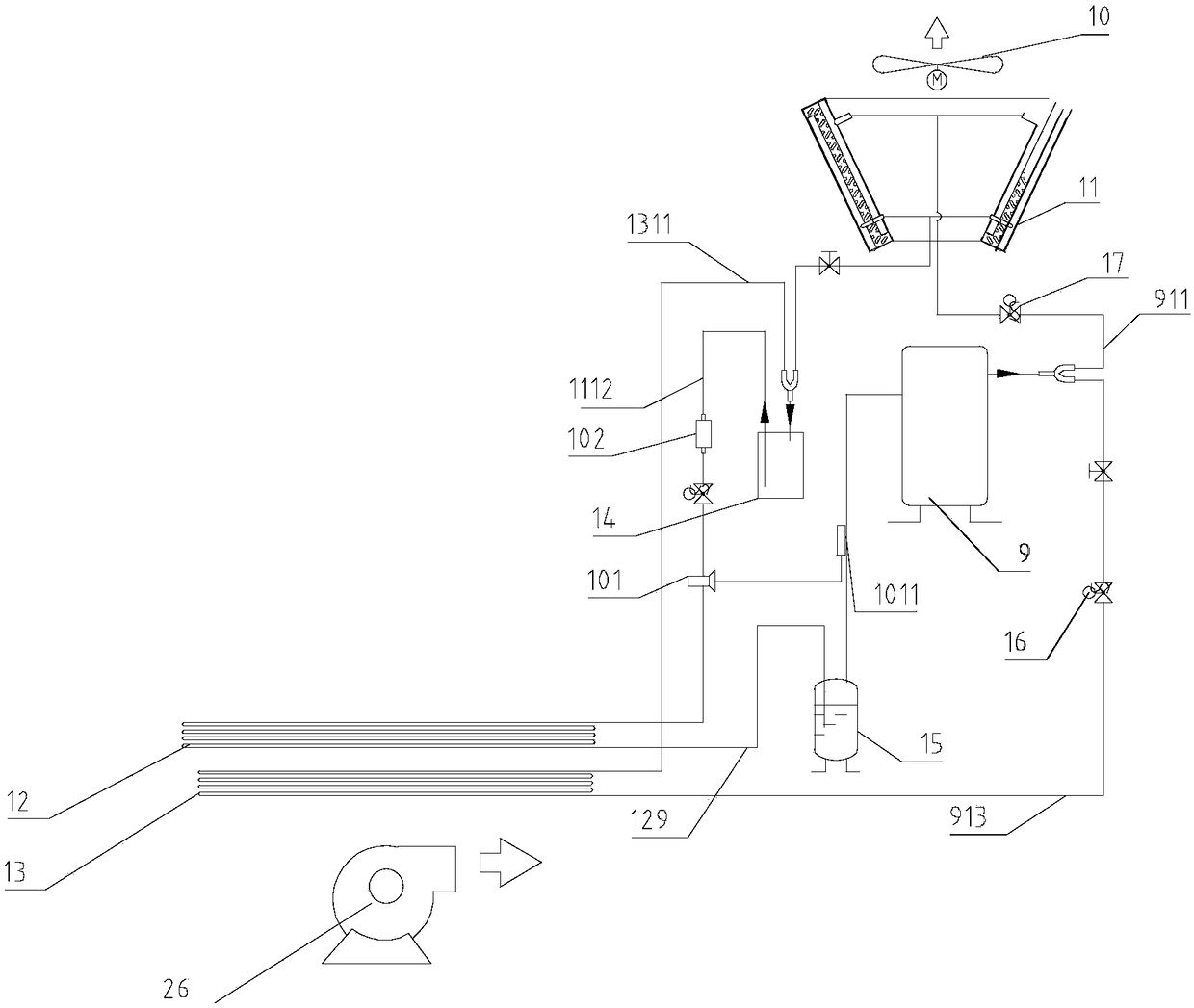 Multi-stage temperature-controlling and humidity-adjusting cooling system