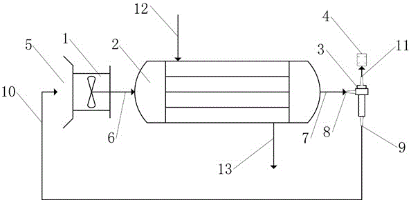 Evaporator synergistic anti-frost device and method of use thereof