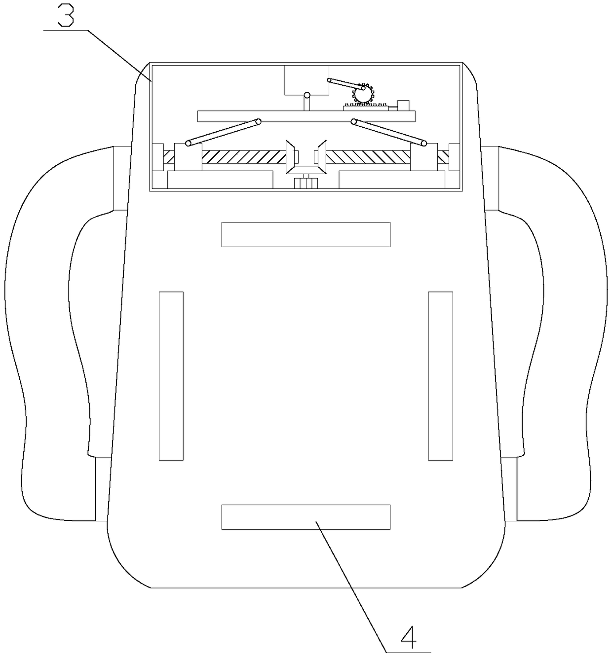 Smart backpack with navigation and illumination functions based on internet of things