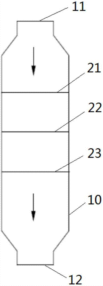 Denitrification system and replacement method of catalyst layers thereof