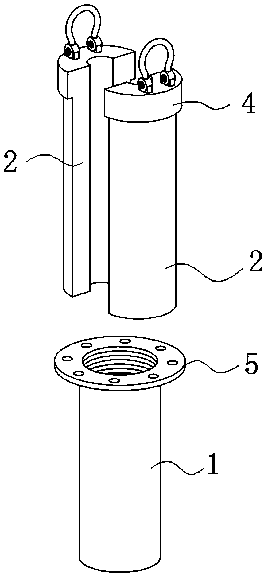 Feeler lever correction device for cone dynamic penetration test and standard penetration test and application