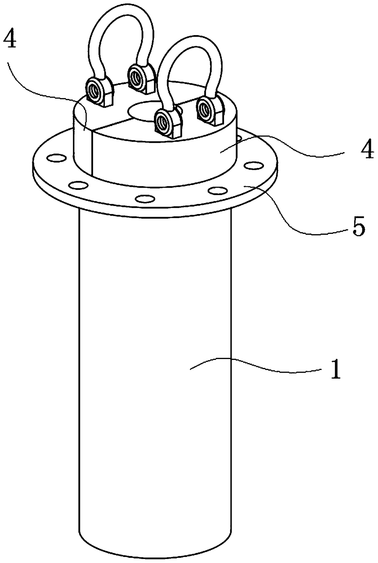 Feeler lever correction device for cone dynamic penetration test and standard penetration test and application