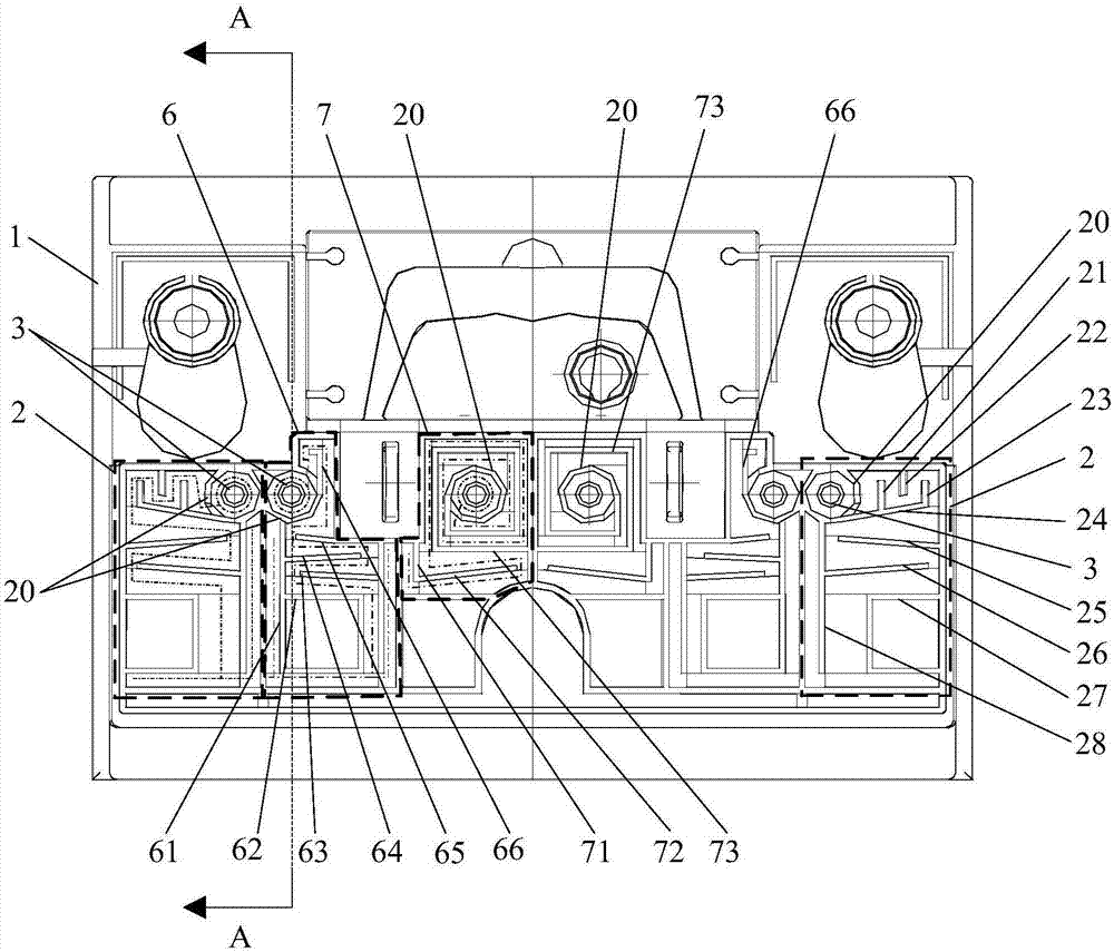 Storage battery cover and storage battery