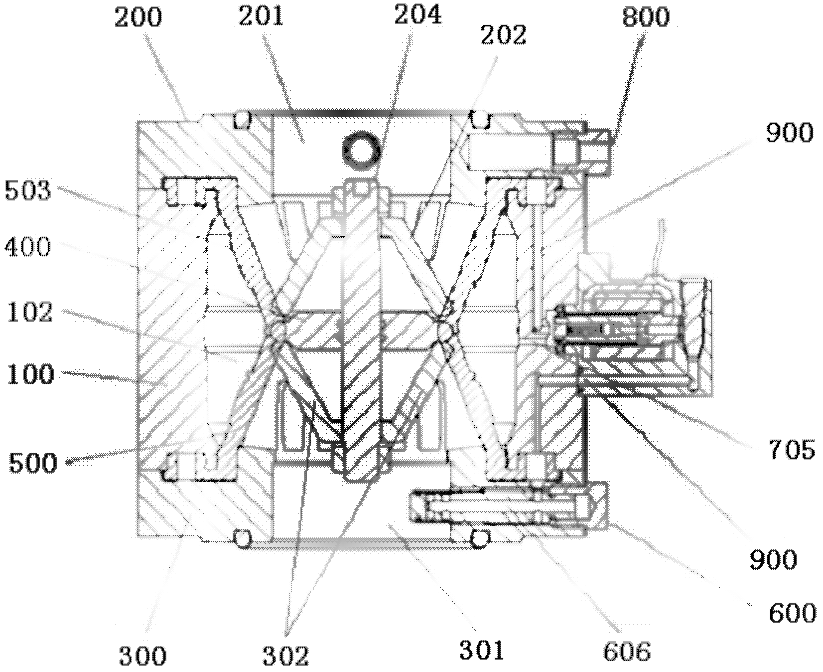 Energy-saving multifunctional clamping pipe control valve