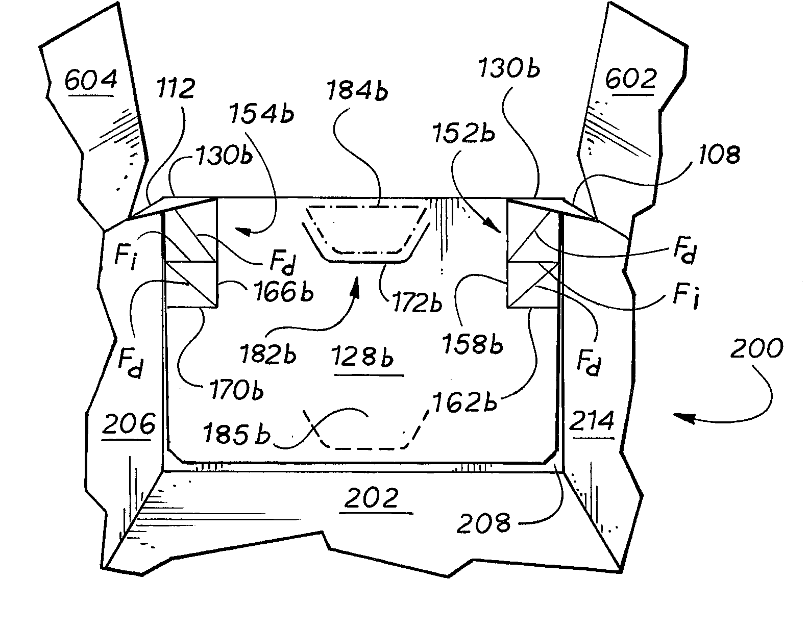 Carton with ice retention flaps