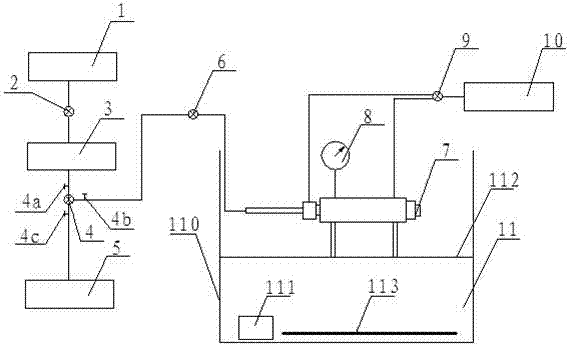 Experiment device and method for gas adsorption and desorption of large rock samples with different sizes