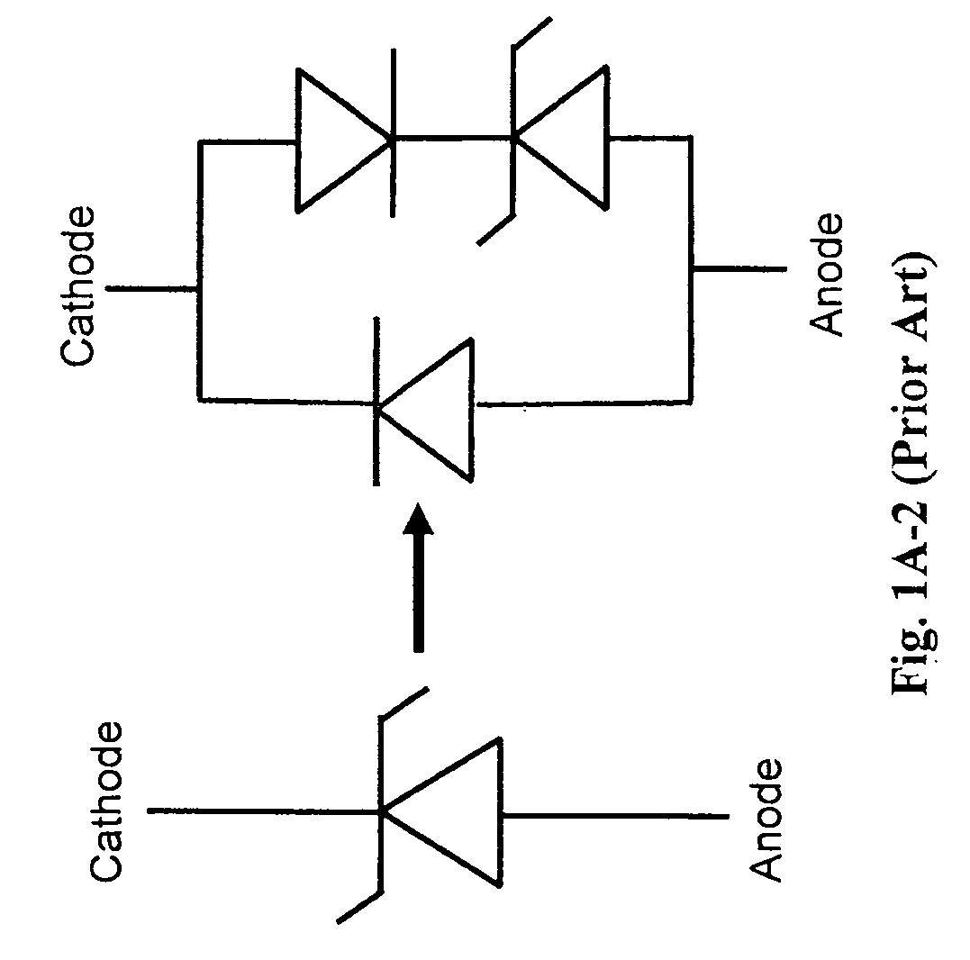 Optimized configurations to integrate steering diodes in low capacitance transient voltage suppressor (TVS)