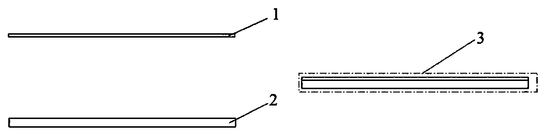 A method for continuous stacking and rolling of corrugated interface bimetallic clad plates