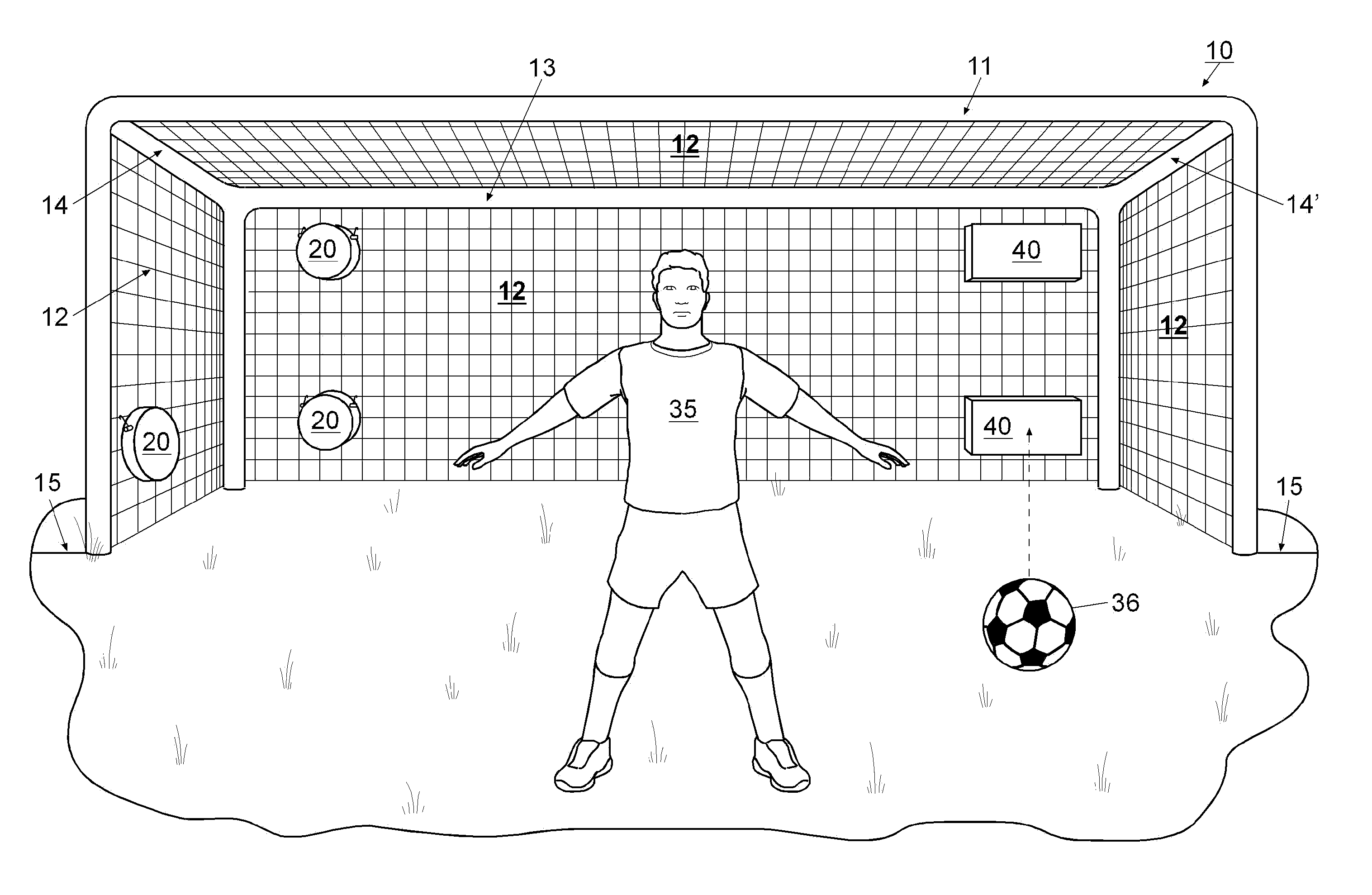 Sports target device and method