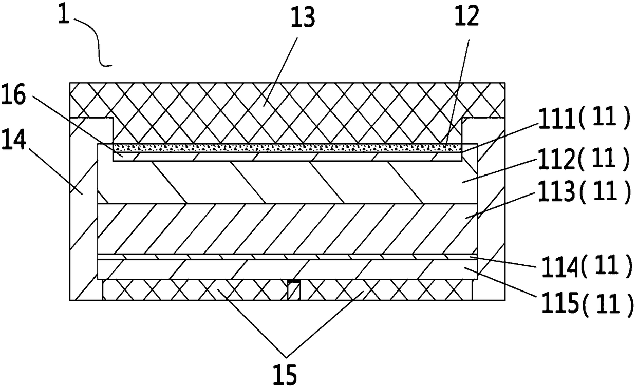 A kind of quantum dot white light LED device and preparation method thereof