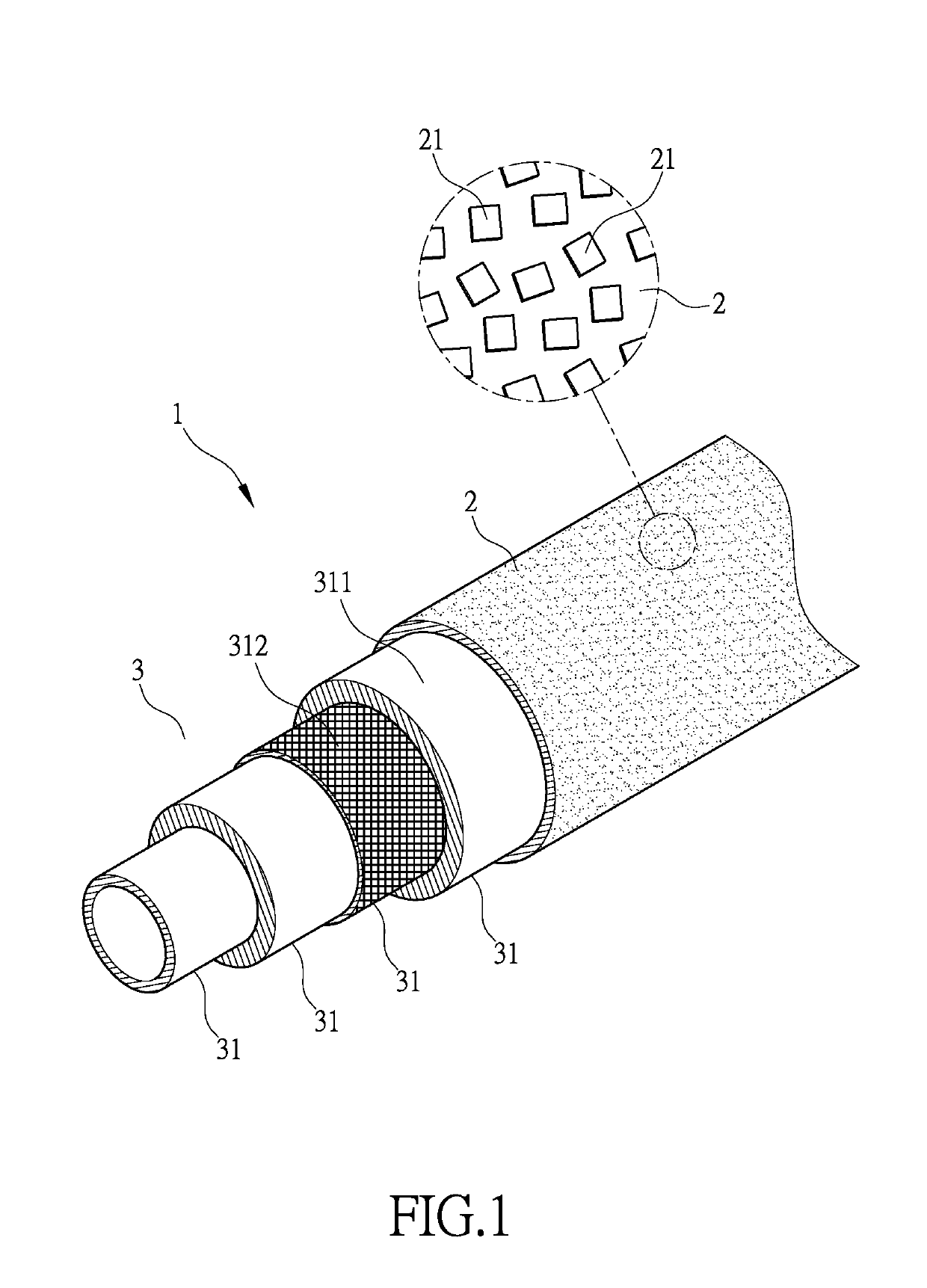 Tube with indication function