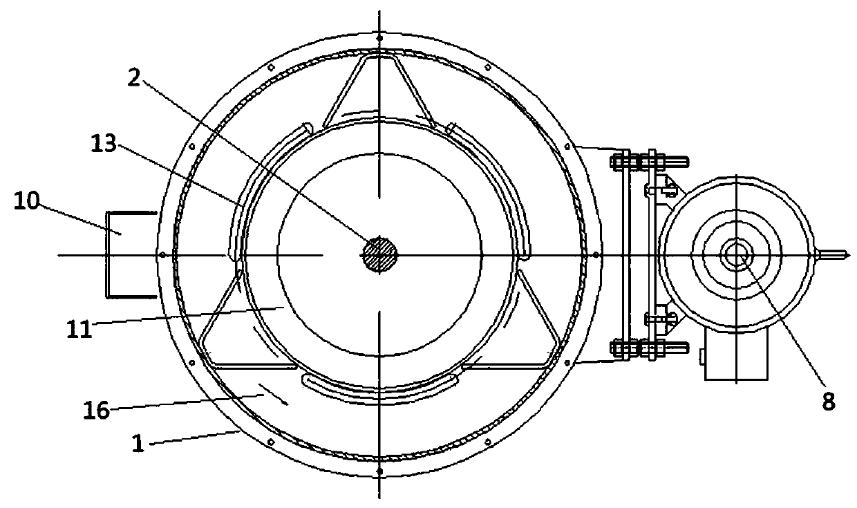 Integrated internal circulation spheroidizing machine