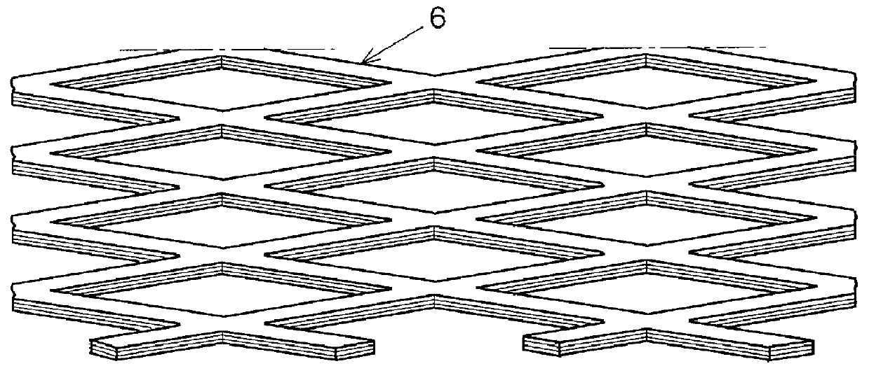 Laminate material and uniaxially oriented laminate