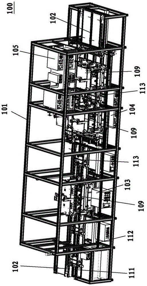 A multifunctional power board test production line