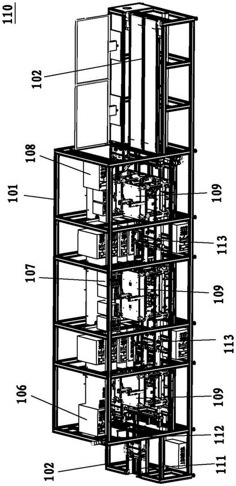 A multifunctional power board test production line