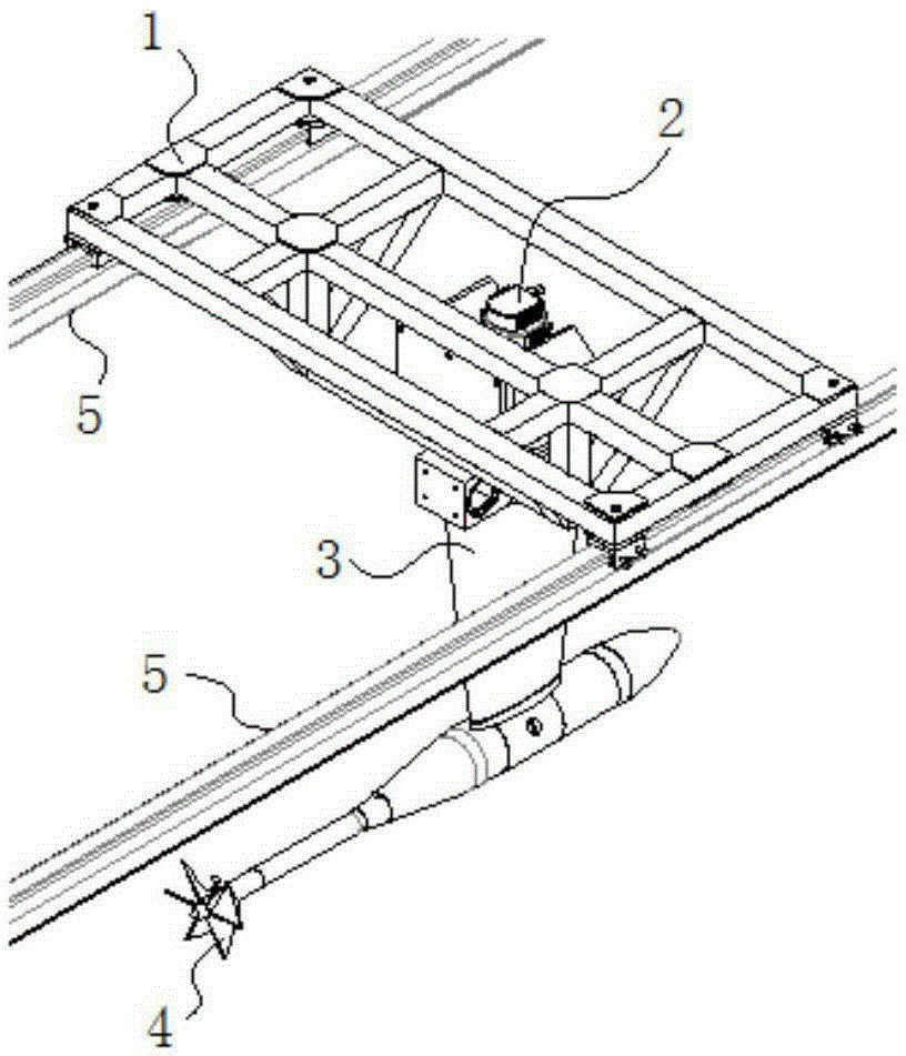 Strain type propeller electric dynamometer