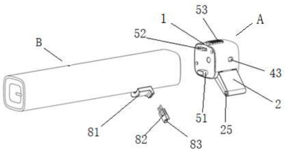 Guide instrument box and puncture guide and release mechanism