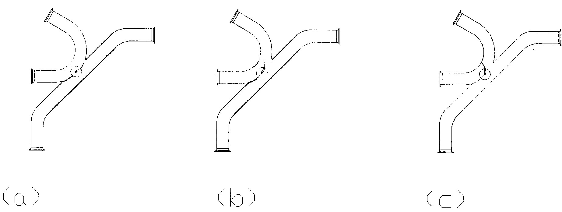 Circulating airflow drying device for pilot plant test