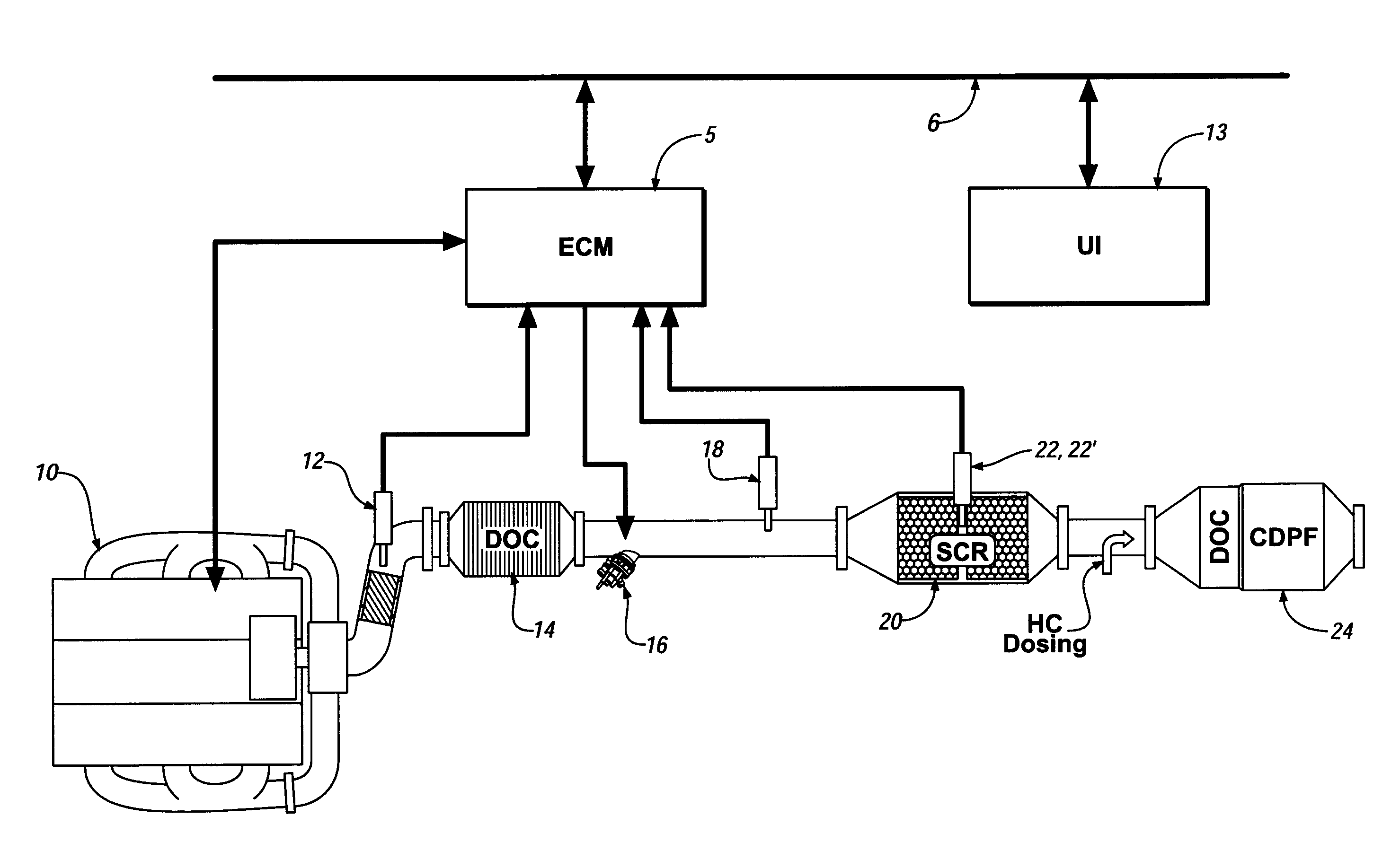 Method and Apparatus for Urea Injection in an Exhaust Aftertreatment System