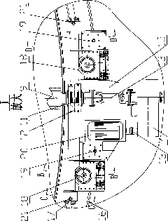 Anti-hardening, anti-freeze and anti-locking method and device for silo buried revolving spiral