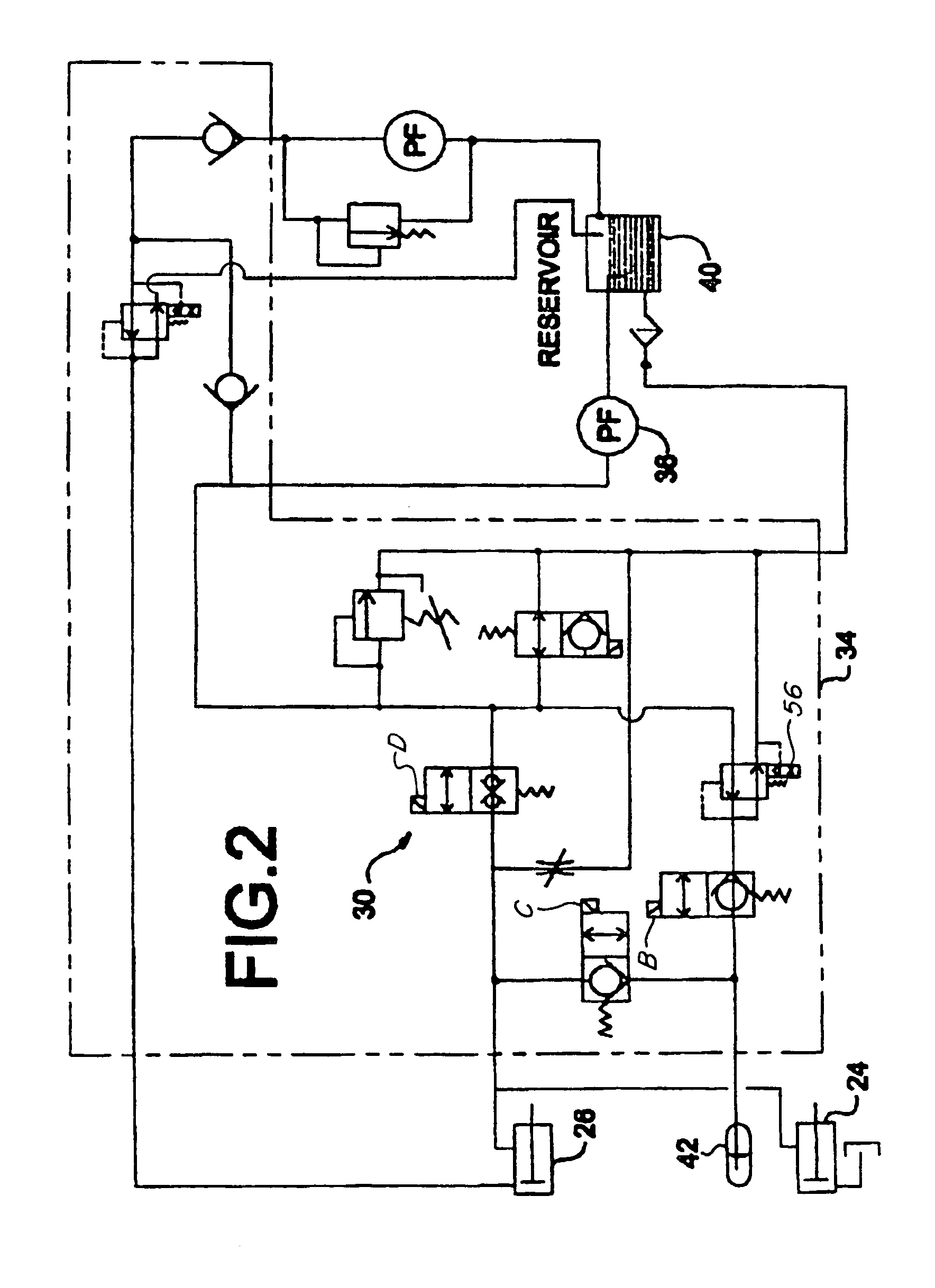 System and method for managing the electrical control system of a windrower header flotation and lift system